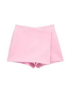 Culottes cortos asimétricos informales de moda al por mayor de nuevos fabricantes - Product Image 1