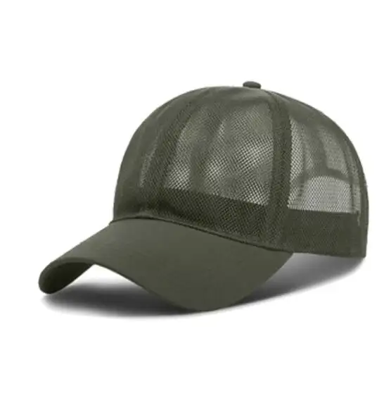 Chapéu de lazer ao ar livre moda guarda-sol verão chapéu de malha personalizado boné de beisebol esportivo de golfe ao ar livre masculino e feminino