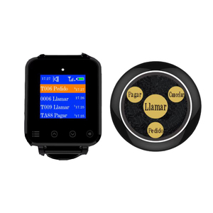 reloj de pulsera <span class=keywords><strong>buscapersonas</strong></span> vibradores para restaurantes sistema de llamada de camarero inalámbrico - Product Image 1