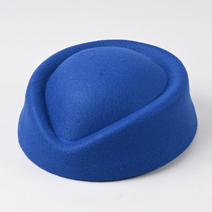 Cappello a Bombetta 100% Poliestere da Donna, Elegante, Invernale, per Hotel, Spettacoli Teatrali, Moda, a Righe - Product Image 1