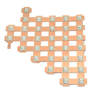 แท็บเชื่อมต่อแบตเตอรี่ 18650 แบบสปริง บัสบาร์ผสมนิกเกิล-ทองแดง สำหรับประกอบแบตเตอรี่ลิเธียมไอออน แถบนิกเกิลแบตเตอรี่ 2x3 2x4 2x5 2x6 - Product Image 3