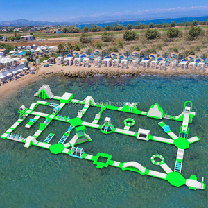 Activités <span class=keywords><strong>d</strong></span>'<span class=keywords><strong>extérieur</strong></span> à domicile, m, grand parc de loisirs gonflable flottant de haute qualité, Durable, Auqa - Product Image 3