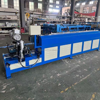 Vente chaude bonne qualité Ventilation face et conduit roulant formant la machine à bride Tdc avec moteur 4kw puissance facile à utiliser