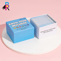 Cartes mémoire personnalisées pour enfants, cartes éducatives d'apprentissage imprimées en usine, jeu de cartes
