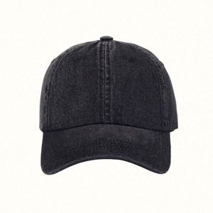 Casquettes de baseball personnalisées en gros, style denim bleu clair, broderie 3D, unisexe, pour enfants, avec boucle métallique - Product Image 4