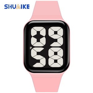 Breathable Rectangle ABS 36mm Acrylic Band Simple Wind Student Sports Electronic Watch Cross-<b>border</b> Waterproof Outdoor - Product Image 6