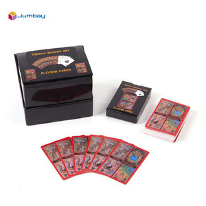 การ์ดเล่นคาสิโนในกล่องแสดงผลงานตามสั่งบัตรเล่นโป๊กเกอร์กระดาษพิเศษของขวัญโฆษณาคุณภาพสูง - Product Image 6