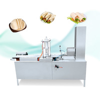 Ligne de production entièrement automatique de tortillas de maïs, machine à faire du pain, machine à faire des tacos roulés