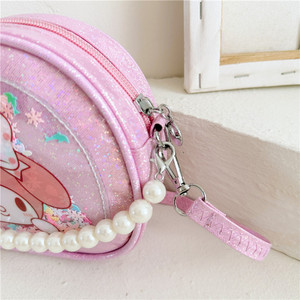 Toptan sansaned sıcak satış melodi karikatür Anime Crossbody çocuk çocuklar için okul çantası hayvan Unicorn omuz askısı çantası - Product Image 3