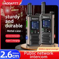 Radio Walkie Talkie GaodaPTT 4G Jangkauan Global 4G LTE PoC Sistem Linux Platform OEM Interkom Mobile dengan Kartu SIM Radio Dua Arah