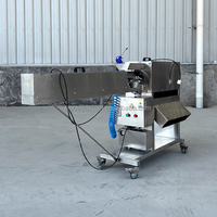 Automatische commerciële wortelen- en fruitenschilmachine, hoge capaciteit, roestvrij staal, hoge productiviteit voor vers gesneden groenten