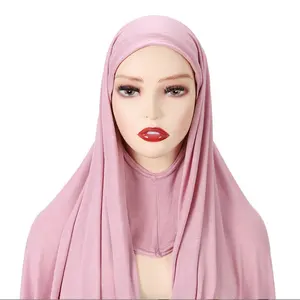Fancy Turkish Style Stole / Hijab with two Side Pearl stitched For