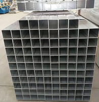 Profilés en aluminium de qualité supérieure, tubes rectangulaires creux en alliage structurel, taille personnalisée 2x2, services de pliage, découpe et soudage