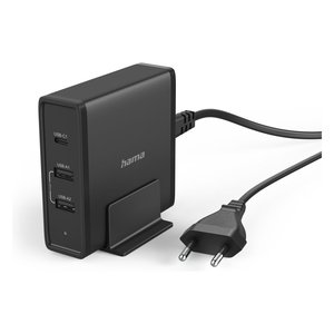 Cargador USB Tipo-A, Estación de Carga USB Tipo-C 65W Power Delivery Negro 00200017 - Product Image 3