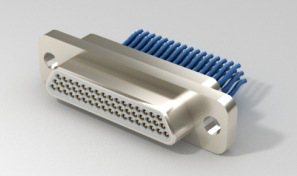 Connettore Dritto J30J a 15 Poli con Alloggiamento in Lega di Alluminio, Corrente Massima 3A, Intervallo di Temperatura Ambientale -55~+125°C - Product Image 3