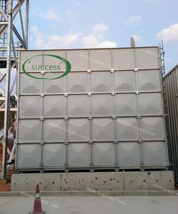 Vente Flash : Réservoir de Stockage d'Eau Potable en Fibre de Verre (GRP/FRP/SMC) Certifié WRAS, <span class=keywords><strong>1000L</strong></span>, Connexion Boulonnée, Durée de Vie de Plus de 25 Ans - Product Image 2