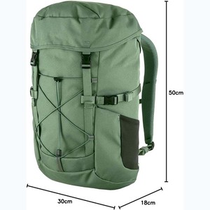 กระเป๋าเป้สะพายหลังออกกำลังกายกันน้ำลายโลโก้แบรนด์สีดำชมพูขนาด 25 ลิตร พร้อมที่ใส่แก้ว - Product Image 3