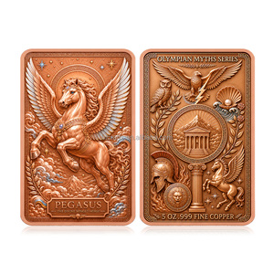 Nuova Collezione 2026: Barra in Rame Puro .999 da 5 once con <span class=keywords><strong>Mitologia</strong></span> <span class=keywords><strong>Greca</strong></span>, Dei Olimpici e <span class=keywords><strong>Mitologia</strong></span> <span class=keywords><strong>Greca</strong></span> Scolpita - Regalo Placcato - Product Image 3
