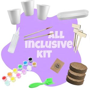 Kit de peinture et de plantation pour enfants, outils de jardinage pour la culture des fleurs, jouet de jardinage en plein air pour enfants, cadeau d'anniversaire pour fille et garçon, cadeau de Nouvel An - Product Image 4