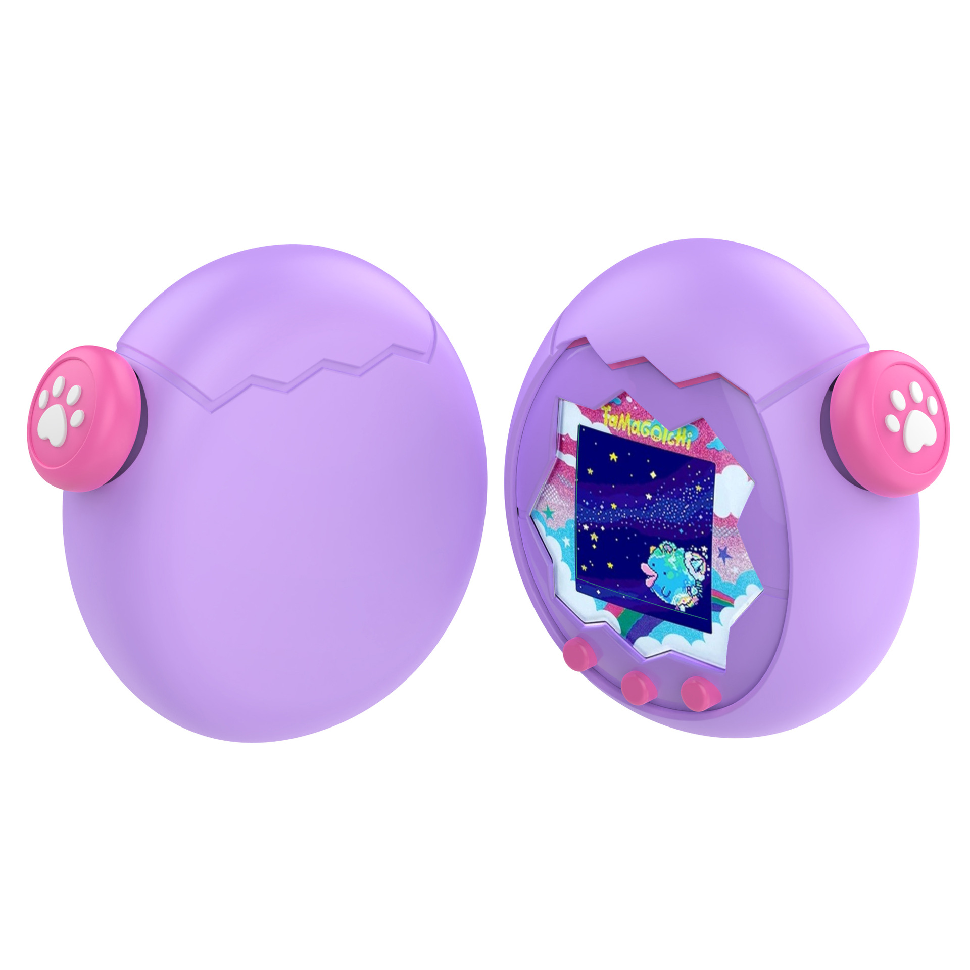 Plat violet + capuchon de clé