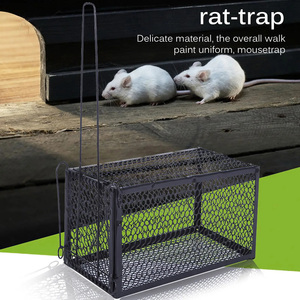 Trappola per topi intelligente autobloccante sicura rete di ferro per uso domestico Mouse Catcher in metallo riutilizzabile umano per interni all'aperto per topi trappola gabbia per topi - Product Image 2