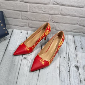 Zapatos de Tacón Alto para Mujer, Diseño 2024, Alta Calidad, Parte Superior de Encaje, Aumentan la Estatura, Suaves, Estilo Sexy para Verano - Product Image 1