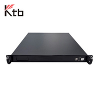 Ordinateur industriel monté en rack 1U, I3 12100, 2 LAN, 16 Go de DDR4 3200 MHz, 256 Go de M.2, ordinateur industriel compatible Linux