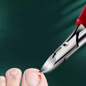 เครื่องมือดูแลเล็บที่ใช้ในครัวเรือนกรรไกรตัดเล็บเท้าแบบพิเศษสำหรับเล็บที่แข็ง/คุดคีมปากนกอินทรีสแตนเลสคีมหนีบหนังวัวแหลม - Product Image 2