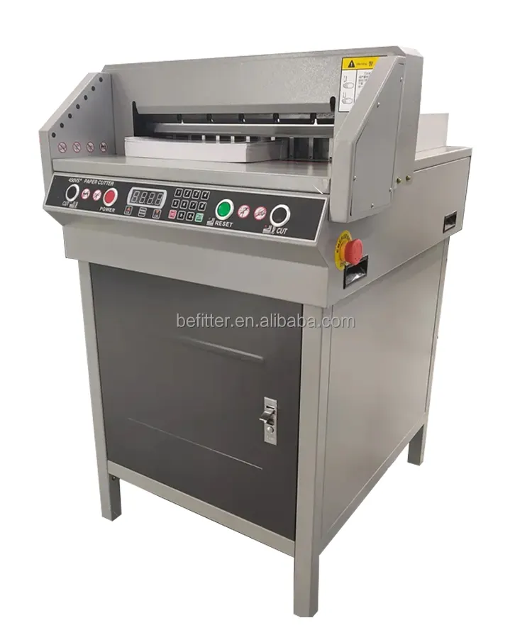 G450VS+ 450mm Size Electric Guillotine Paper Cutter / Paper Cutting Machine
