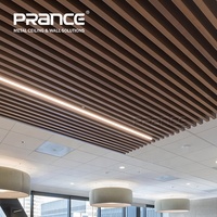 Artistique Foshan tube carré en aluminium de plafond