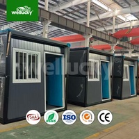 Viviendas Móviles Prefabricadas para Alojamiento en Campamentos, Espacio de Trabajo, Edificios Temporales, Casa Contenedor Plegable, Casa Contenedor Tipo X