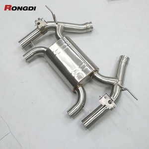 Système d'échappement sport à soupapes en titane à longueur égale pour BMW F80 M3 F82 F83 M4 S55B30 3.0T - Product Image 4