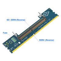 Adaptateur de mémoire RAM DDR3 DDR4 DDR5 SO-DIMM pour ordinateur portable et de bureau, haute vitesse, plug-and-play, convertisseur de mémoire, en stock