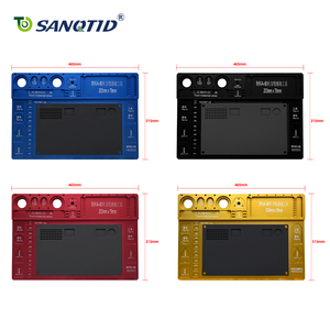 Sanqtid điện thoại di động sửa chữa Mat Hợp kim nhôm kính hiển vi sửa chữa Pad bảo trì nền tảng với cánh tay bùng nổ đứng 1 năm bảo hành - Product Image 3