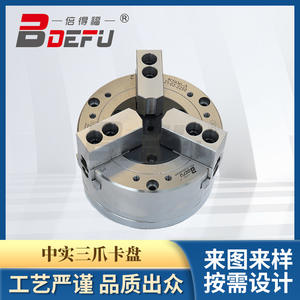 Mandril Neumático de 3 Mordazas Betterfair Zhongshi, 200 mm, MT3, Acero, 40000 RPM, con Garantía - Product Image 3