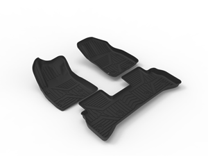 Tapetes de Auto 3D TPE Duraderos con Medición Láser para Chevrolet <span class=keywords><strong>Trailblazer</strong></span> 2019-2020 2WD LHD - Alfombrillas Profundas Antideslizantes e Impermeables - Product Image 1