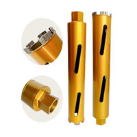 Forets diamantés turbo segmentés de qualité supérieure pour le perçage du béton, longue durée de vie et coupe précise