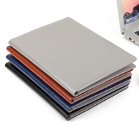 Accesoires de bureau en cuir gaufré A4, dossier en cuir gaufré, Logo personnalisé pour Documents et Documents