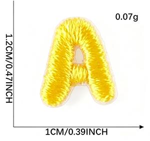 Parches de Dibujos Animados Bordados a Máquina, Números del 0 al 9, Fieltro No Tejido, Adhesivo Termoadhesivo, Accesorios para Ropa y Sombreros - Product Image 3