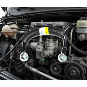 New QSP <b>Power</b> Steering <b>Hose</b> Rubber OEM A4570706432 for Mercedes- Axor 1840/1840LS (2002-2012) - Product Image 3