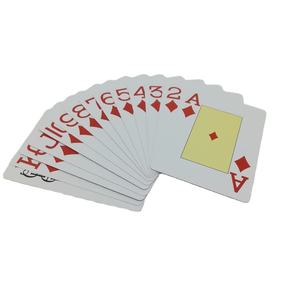 Personnalisé 100% En Plastique Jumbo Index Taille <span class=keywords><strong>Poker</strong></span> Decks Fabrication Étanche PVC Cartes À Jouer Casino Fourniture - Product Image 5