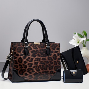 Women's Luxury Small Leopard Print Crossbody Bag Set Chains Single Strap Polyester Zipper Large Capacity High-End New Model - Product Image 5