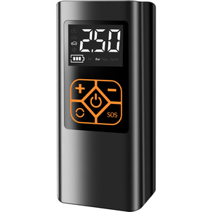 Gonfleur de pneus numérique portable 12V monocylindre 40L/min avec écran LED pour voiture - Product Image 2