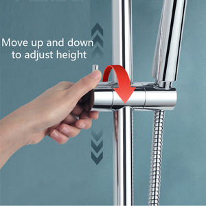 Tige coulissante <span class=keywords><strong>de</strong></span> <span class=keywords><strong>douche</strong></span> à <span class=keywords><strong>ventouse</strong></span> pour salle <span class=keywords><strong>de</strong></span> bain en gros avec logo personnalisé Barre coulissante en ABS et acier inoxydable pour <span class=keywords><strong>pommeau</strong></span> <span class=keywords><strong>de</strong></span> <span class=keywords><strong>douche</strong></span> pour salle <span class=keywords><strong>de</strong></span> bain 2025 - Product Image 3