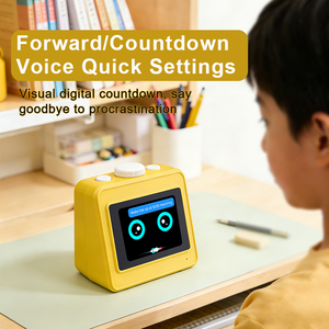 นาฬิกาปลุกอัจฉริยะอัลพร้อมฟังก์ชั่นหลากหลาย แปลภาษาได้ 20 ภาษา ฝึกพูดภาษาอังกฤษ การเรียนรู้การจัดการเวลา - Product Image 6