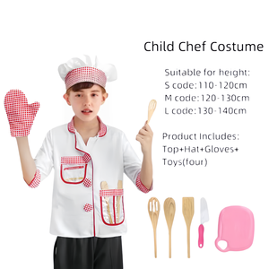 <span class=keywords><strong>Disfraz</strong></span> de Halloween Juego de rol Juguete para niños Vestir Juez Doctor Enfermera Cocina Chef Juguetes Policía Cosplay Desgaste con <span class=keywords><strong>accesorios</strong></span> - Product Image 3