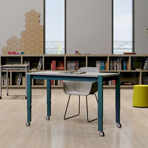 Factory Wholesale Cheap Low Price Modern Office Staff <b>Working</b> <b>Table</b> Training Folding Desks - Product Image 5
