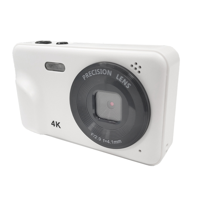 4K High-definition Resolution Digital Camera Student Mini Pocket DV 2.0 Inch LCD Screen Travel Photography Vlog Video 1080P