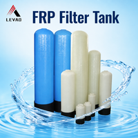 Filtre à sable en fibre de verre, réservoir sous pression en PRV, équipement de prétraitement de l'eau pour la filtration commerciale de toute la maison