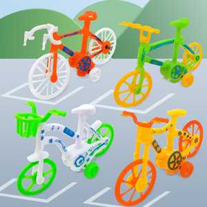Pullback <b>Bicycle</b> Mini Cartoon Plastic Toy For Kids 4-6Y Balance Ride No Battery Needed - Product Image 3